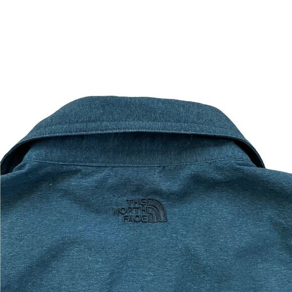 THE NORTH FACE Short Sleeve Button Down Shirt Blue Size Medium - Picture 4 of 6